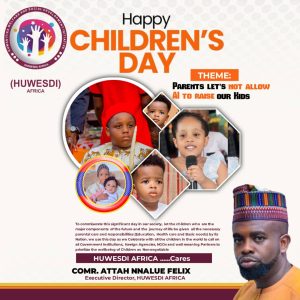 Message for Children on the 2025 Children’s Day Celebration